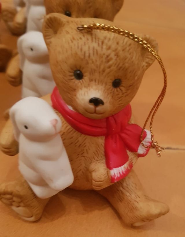 Orsetto decorativo natalizio