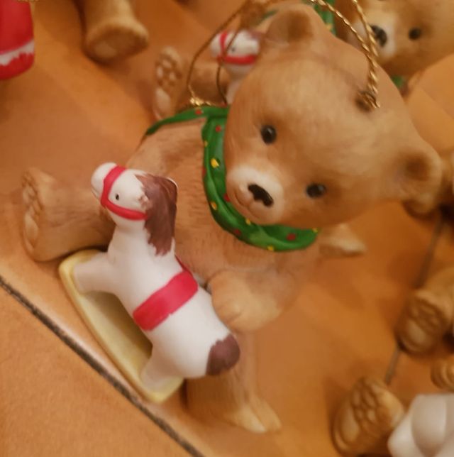 Orsetto decorativo natalizio