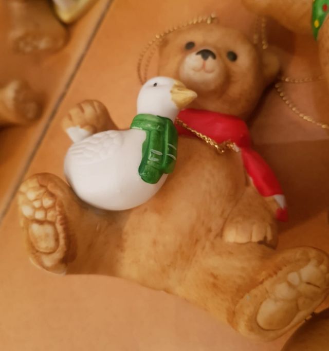 Orsetto decorativo natalizio