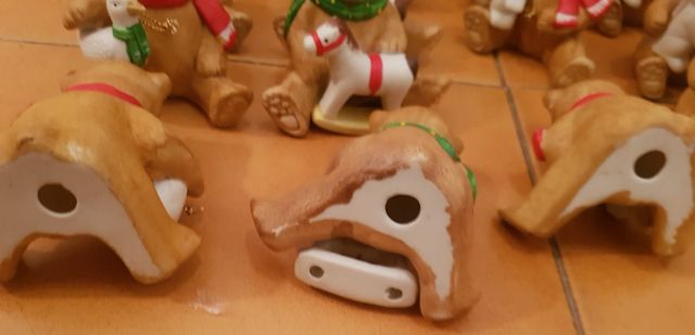 Orsetto decorativo natalizio