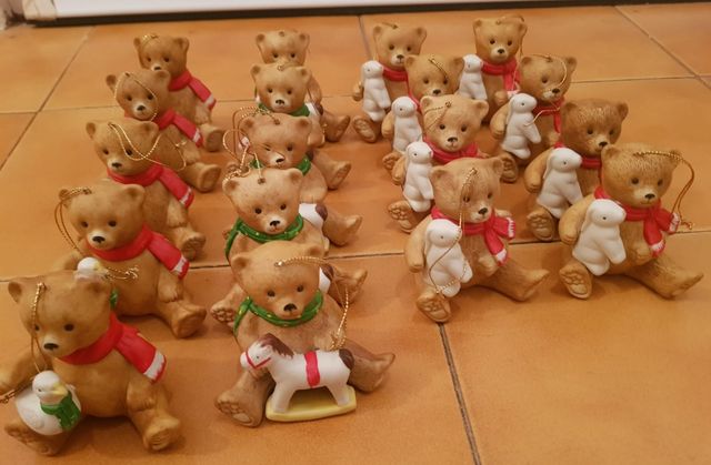 Orsetto decorativo natalizio