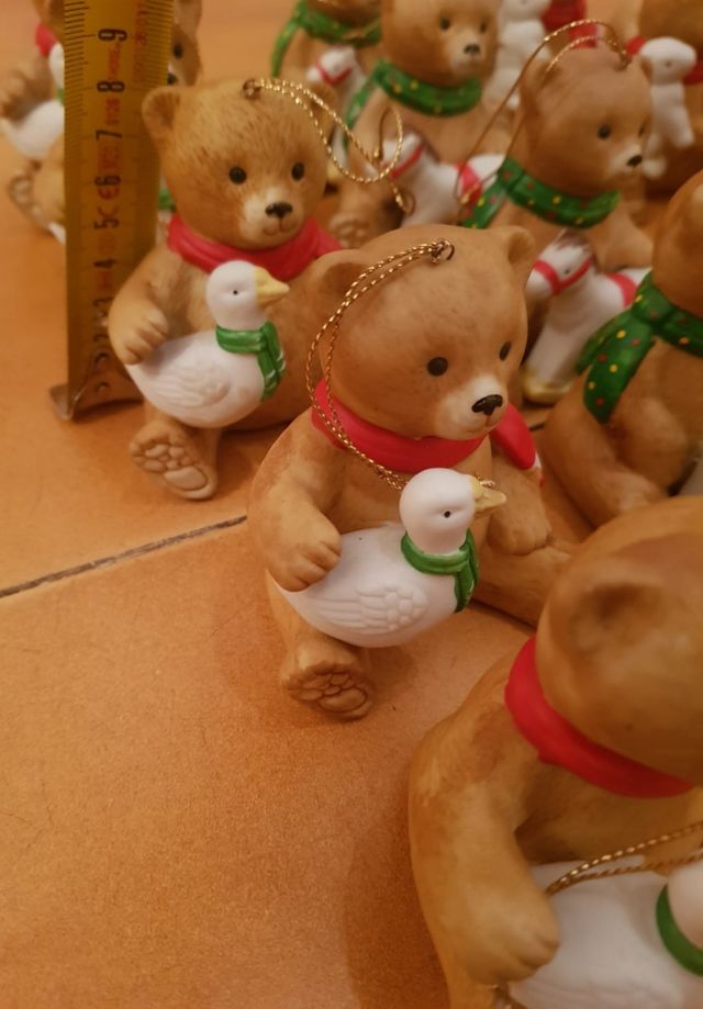 Orsetto decorativo natalizio