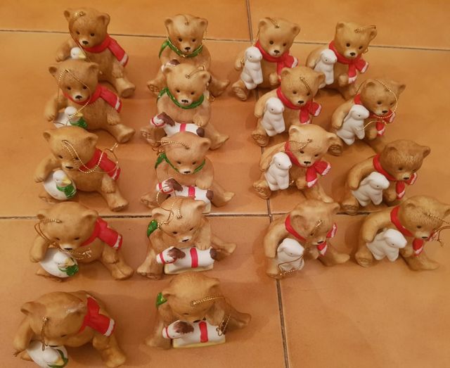 Orsetto decorativo natalizio