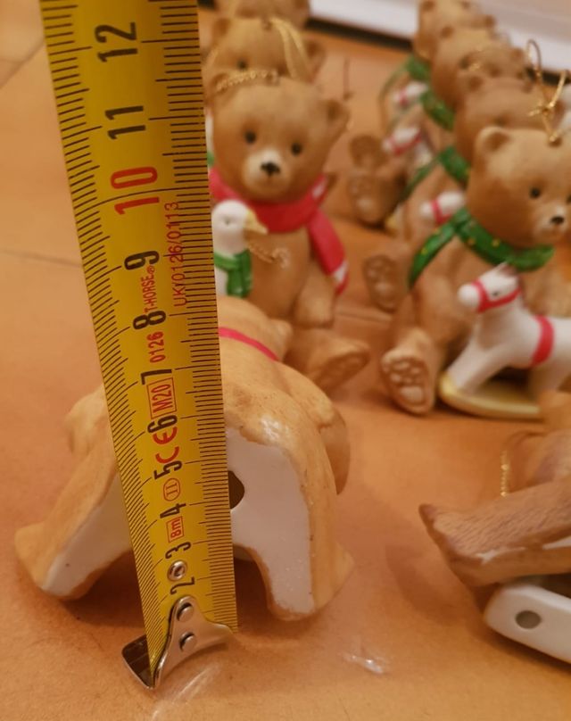 Orsetto decorativo natalizio