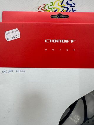 Disco de freno 180mm onoff 6 tornillos