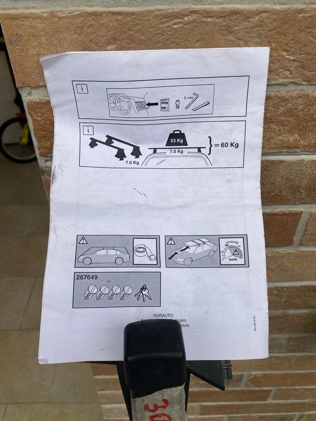 Barre per peugeot 308