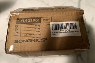 Set di 2 Manubri 2 x 1 kg Songmics