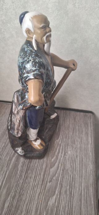 Figura china vintage estilo Mud Man