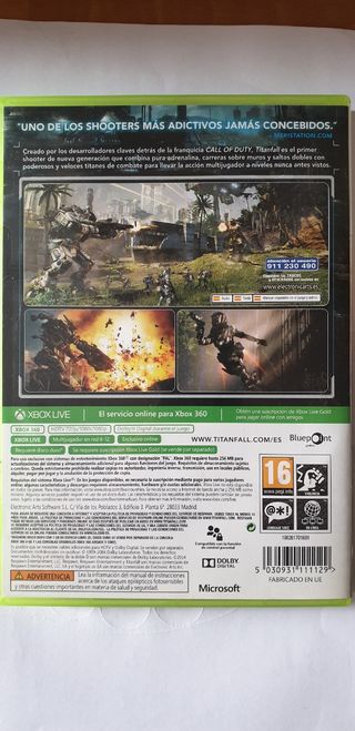 Xbox360 titanfall