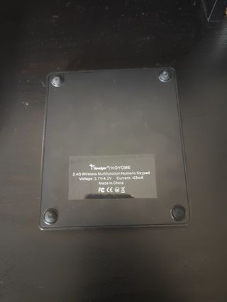 Teclado numérico 