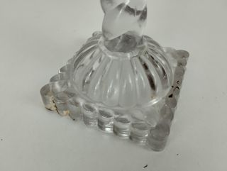 Candelabro cristal labrado