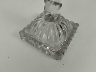 Candelabro cristal labrado