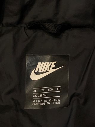 Cazadora Nike talla XS 