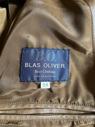 Chaqueta de piel hombre