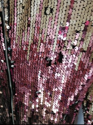 Vestido corto de lentejuelas