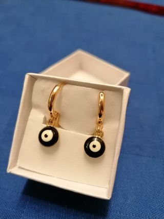 Pendientes ojo turco