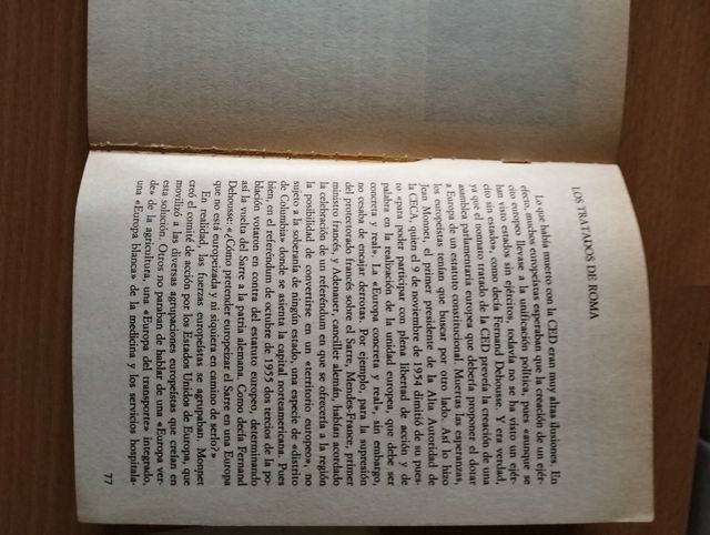 Libro "Europa, una tarea inacabada"