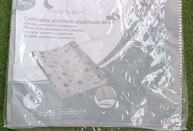 Cambiador acolchado Estrellas Interbaby