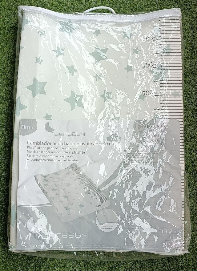 Cambiador acolchado Estrellas Interbaby