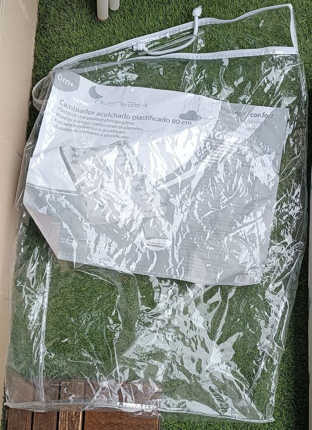 Cambiador acolchado Estrellas Interbaby