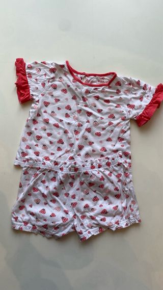 Pigiama spezzato bambina
