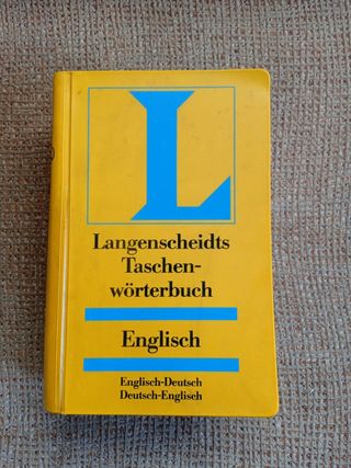 Diccionario inglés aleman