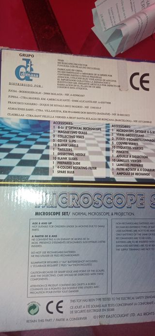 Set di microscopi nuovo 
