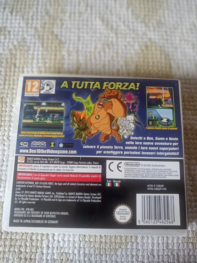 Nintendo Ds - Ben10 Alien Force