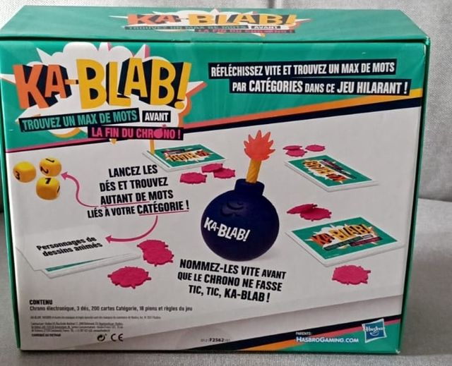 Juego de mesa en francés