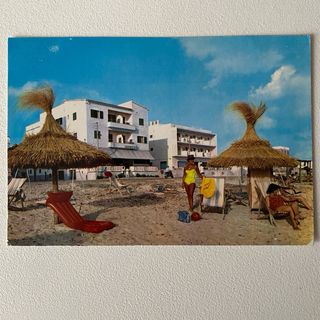 Postales de hoteles de los años 60