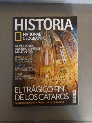 National Geographic Historia 10 revistas.