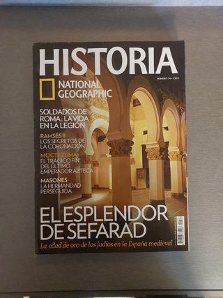 National Geographic Historia 10 revistas.
