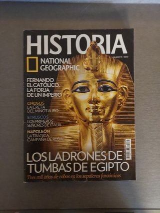 National Geographic Historia 10 revistas.