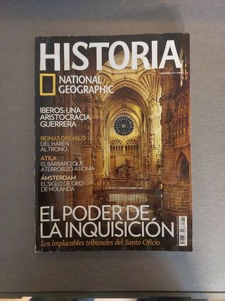 National Geographic Historia 10 revistas.