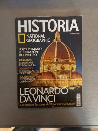 National Geographic Historia 10 revistas.
