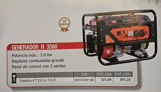 Generador R3500