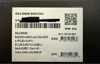 Placa base msi + procesador intel