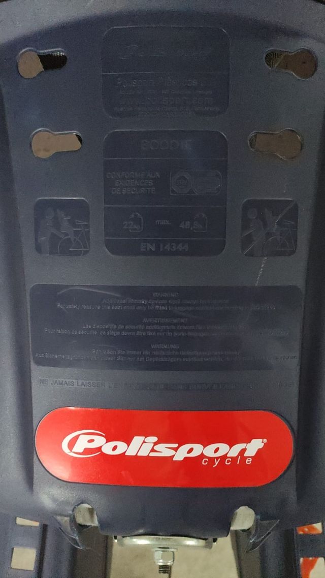 Silla porta-bebe bicicleta