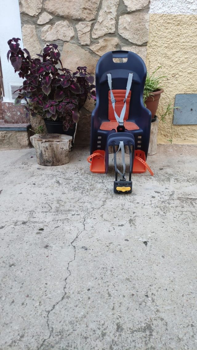 Silla porta-bebe bicicleta