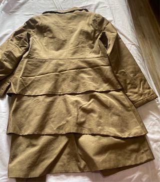 Abrigo color camel