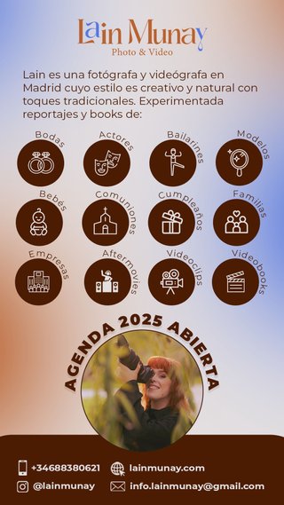 Fotografa y videografa
