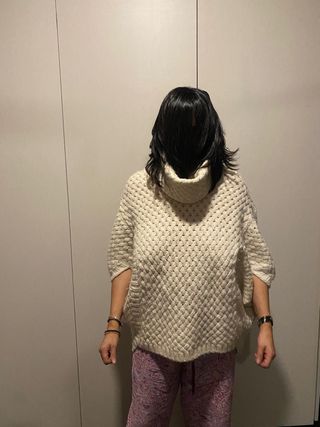 Poncho lana 