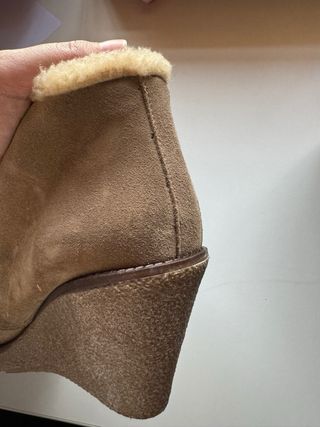 Botines de cuña