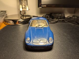 Porsche 959 scala 1/24 blu rara