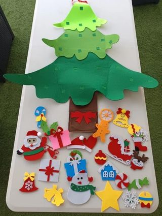 ARBOL NAVIDAD FIELTRO