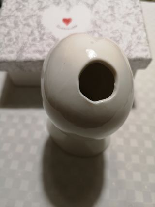 Testa ceramica portaoggetti