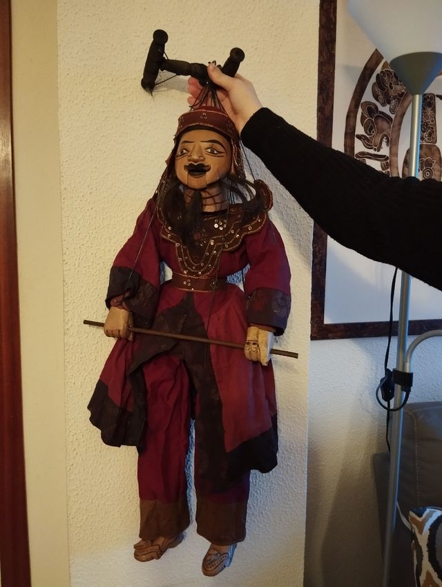 Marioneta Guerrero Birmana