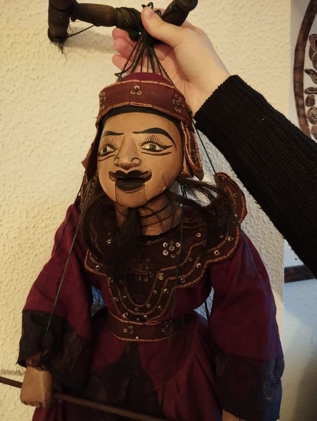 Marioneta Guerrero Birmana