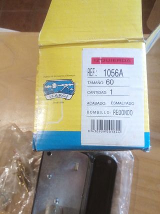 Cerradura puerta de entrada 