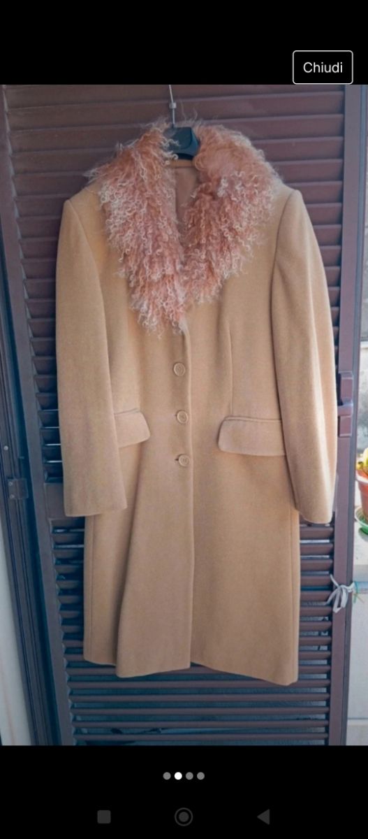 Cappotto in lana tg L